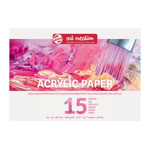 ACRYLIC PAPER AKRYLMALINGSBLOKK A4 290G 15 ARK