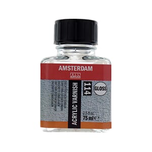AMSTERDAM ACRYLIC VARNISH GLOSSY 114 75ML