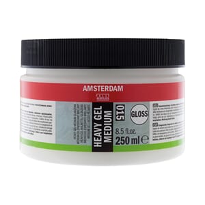 AMSTERDAM HEAVY GEL MEDIUM GLOSSY 015 250ML