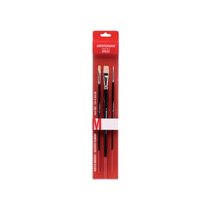 AMSTERDAM PENSELSETT 600 M STR 4 - 8 - 16