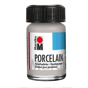 MARABU PORCELAIN 782 METALLIV SØLV 15 ML