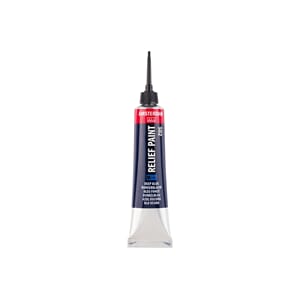 AMSTERDAM RELIEF PAINT 20ML 502 DEEP BLUE