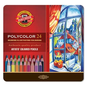 KOH-I.NOOR POLYCOLOR ARTIST SETT 36 STK