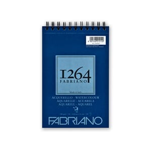 FABRIANO 1264 WATERCOLOUR A4 SPIRAL 300G