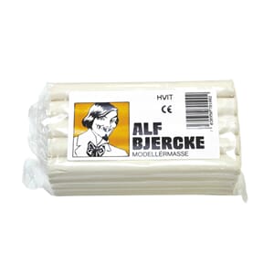 ALF BJERCKE MODELLERMASSE HVIT