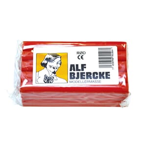 ALF BJERCKE MODELLERMASSE RØD
