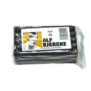 ALF BJERCKE MODELLERMASSE SORT