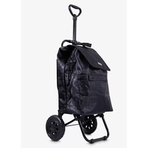 HANDLEBAG MED HJUL  MEDIUM SVART