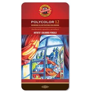 KON-I-NOOR POLYCOLOR ARTIST 12F