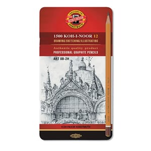 KOH-I-NOOR BLYANTSETT 1502/II (8B-2H)