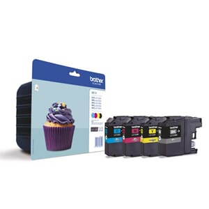 BLEKK BROTHER LC123VALBPDR (4) SAMLEPAKKE