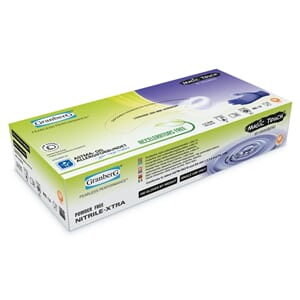 HANSKE ENGANGS NITRIL M 29,5CM ACCELERATORS FRE