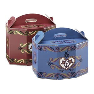 GAVETINE ROSEMALT 35L 400X296X300MM RØD