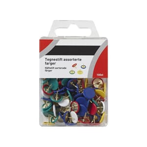 TEGNESTIFTER ASSORTERTE (100)