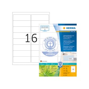 ETIKETTER A4 AVERY 99,1X33,9 (1600)