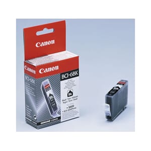 BLEKK CANON BCI-6BK SORT F/BC50(280 ARK)