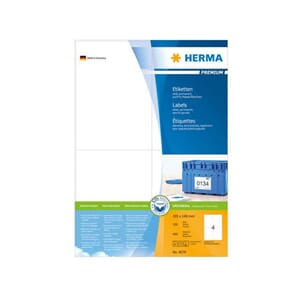 ETIKETT HERMA A4  105X148(400)