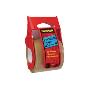 PAKKETAPE SCOTCH C5020D BR 50MMX20M DISP