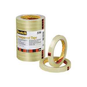 DISKTAPE SCOTCH 5501266E 12MMX66M, SELGES ENKELTVIS