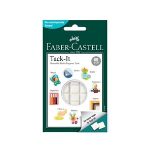 HEFTEMASSE FABER-CASTELL TACK-IT HVIT