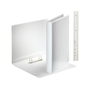 INNSTIKKPERM A4+ 2DR/40MM M/3LOMMER HVIT