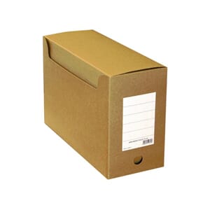 ARKIVBOKS A4 15 CM MASSIV PAPP M/HULL