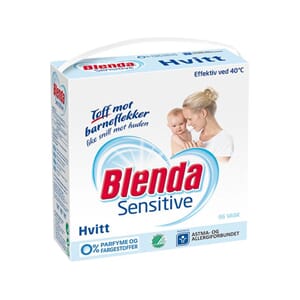 BLENDA SENSITIVE HVIT 4,3KG VASK