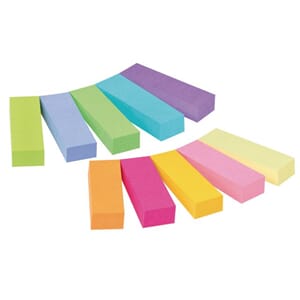 POST-IT INDEX ASS 10 FARGER  12,7MM x 44,4MM