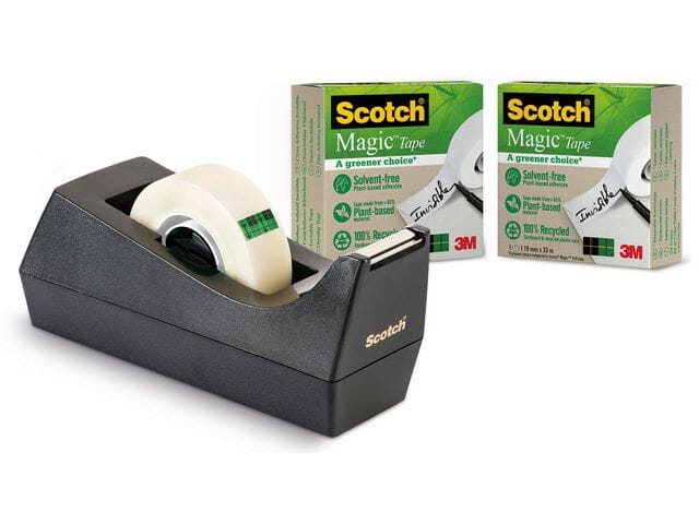 DISPENSER SCOTCH 3M + 4 RL MAGIC TAPE - Skjeldestad Kontorspar Sogndal ...