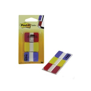 POST-IT INDEX 686RYB ASS 25X43MM