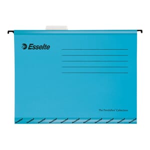 HENGEMAPPE ESSELTE STANDARD BLÅ (25)