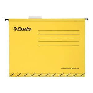 HENGEMAPPE ESSELTE STANDARD GUL(25)