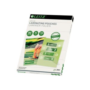 LAMINERINGSLOMME A4 80 MICRON (100) LEITZ