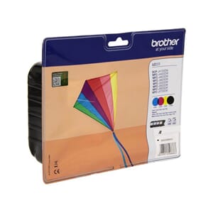 BLEKK BROTHER LC223VALBPDR CMYK SAMLEPAKKE