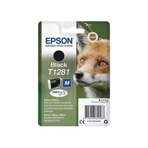 BLEKK EPSON T1281 SORT