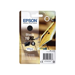 BLEKK EPSON 16XL SORT C13T1634022