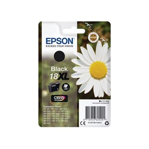 BLEKK EPSON 18XL SORT C13T18114010