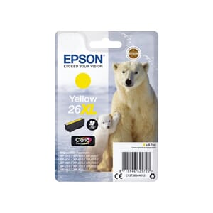 BLEKK EPSON 26XL GUL