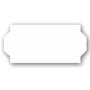 PRISETIKETT 26X12 HVIT(1400)