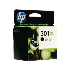 BLEKK HP 301XL SORT