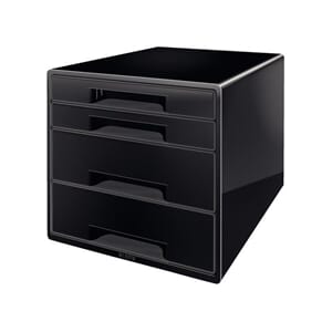 SKUFFKUBE LEITZ 4 SKUFFER SORT