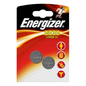 BATTERI 2032 (2) ENERGIZER
