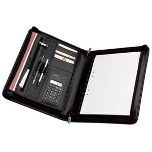 DOMUMENTMAPPE PIERACC LÆR SVART