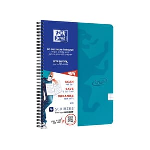 NOTATBOK OXFORD A4 RUTER 90G SPIRAL