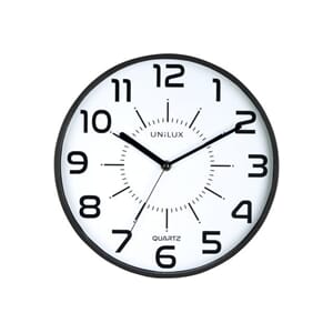 VEGGKLOKKE UNILUX POP SVART