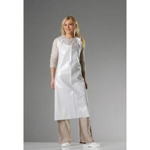 ENGANGSFORKLE PLAST HVIT 90X130 CM 50 STK