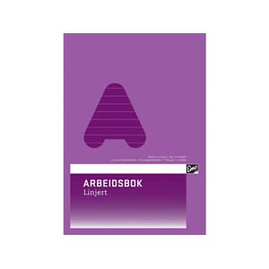 ARBEIDSBOK A4 EMO 80G 24 BL 11,5 MM LINJER