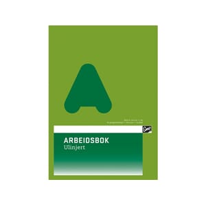 ARBEIDSBOK EMO A4 80 G 24 BLAD ULINJERT