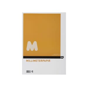 MILLIMETERPAPIR EMO  A3 50BL 80G