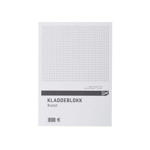 KLADDEBLOKK A4  RUTER 100BL 60G LIMT